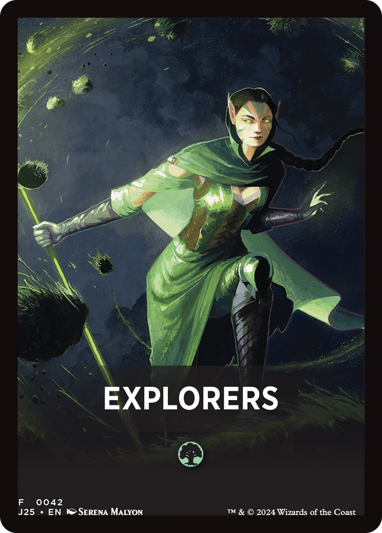 Explorers Theme Card [Foundations Jumpstart Front Cards] | Exor Games Bridgewater