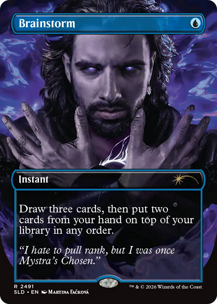 Brainstorm (2491) [Secret Lair Drop Series] | Exor Games Bridgewater