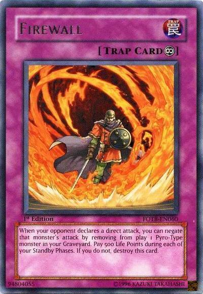 Firewall [FOTB-EN060] Rare | Exor Games Bridgewater