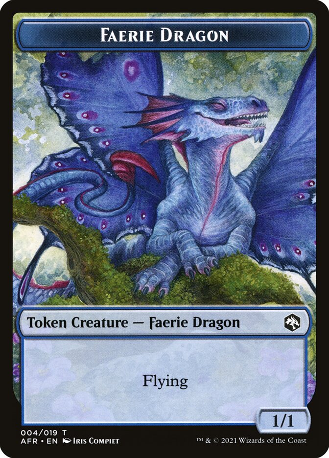 Faerie Dragon Token [Dungeons & Dragons: Adventures in the Forgotten Realms Tokens] | Exor Games Bridgewater