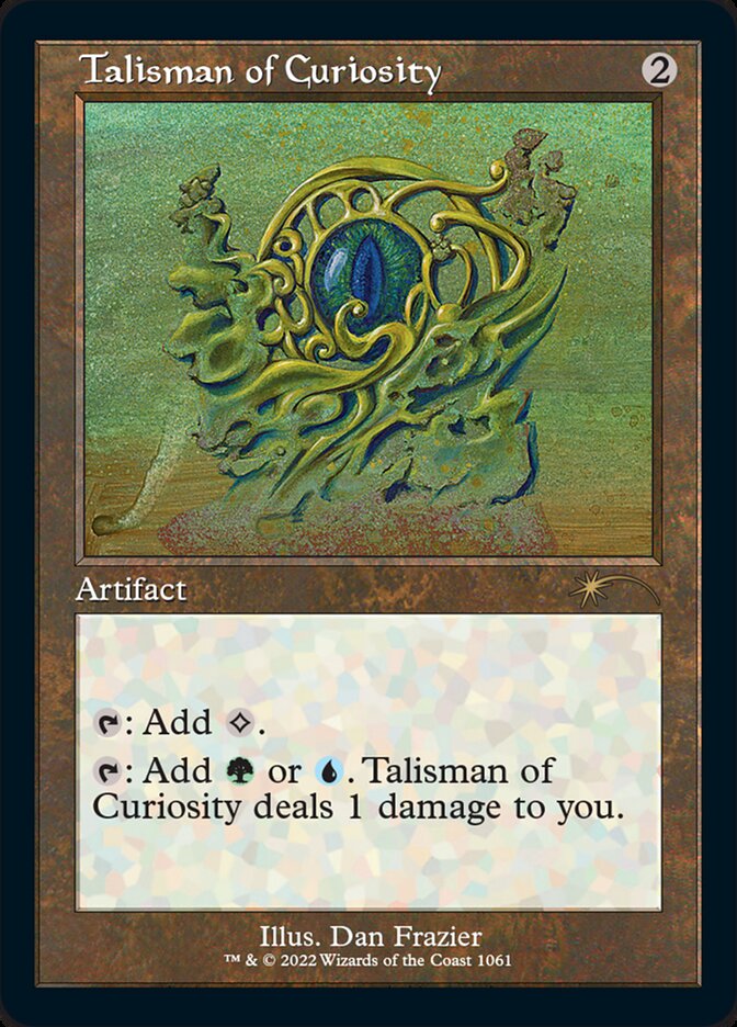 Talisman of Curiosity (Foil Etched) [Secret Lair Drop Series] | Exor Games Bridgewater