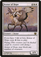 Avatar of Hope (Oversized) [Eighth Edition Box Topper] | Exor Games Bridgewater