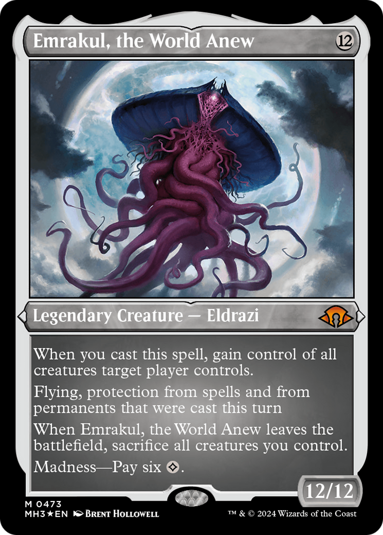 Emrakul, the World Anew (Foil Etched) [Modern Horizons 3] | Exor Games Bridgewater