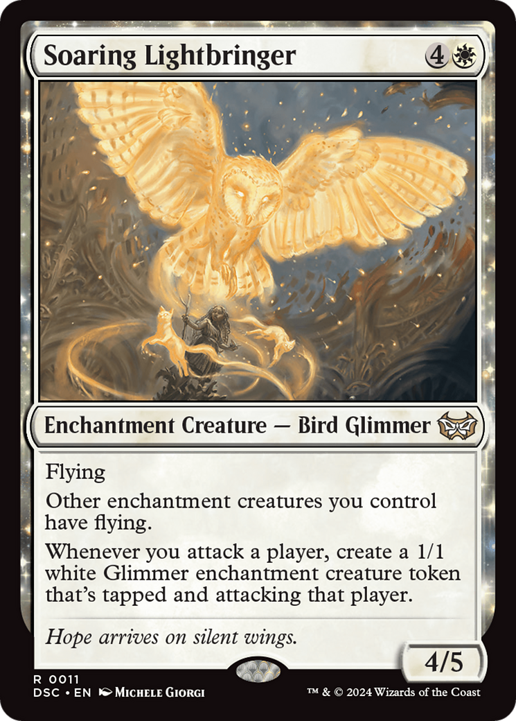 Soaring Lightbringer [Duskmourn: House of Horror Commander] | Exor Games Bridgewater