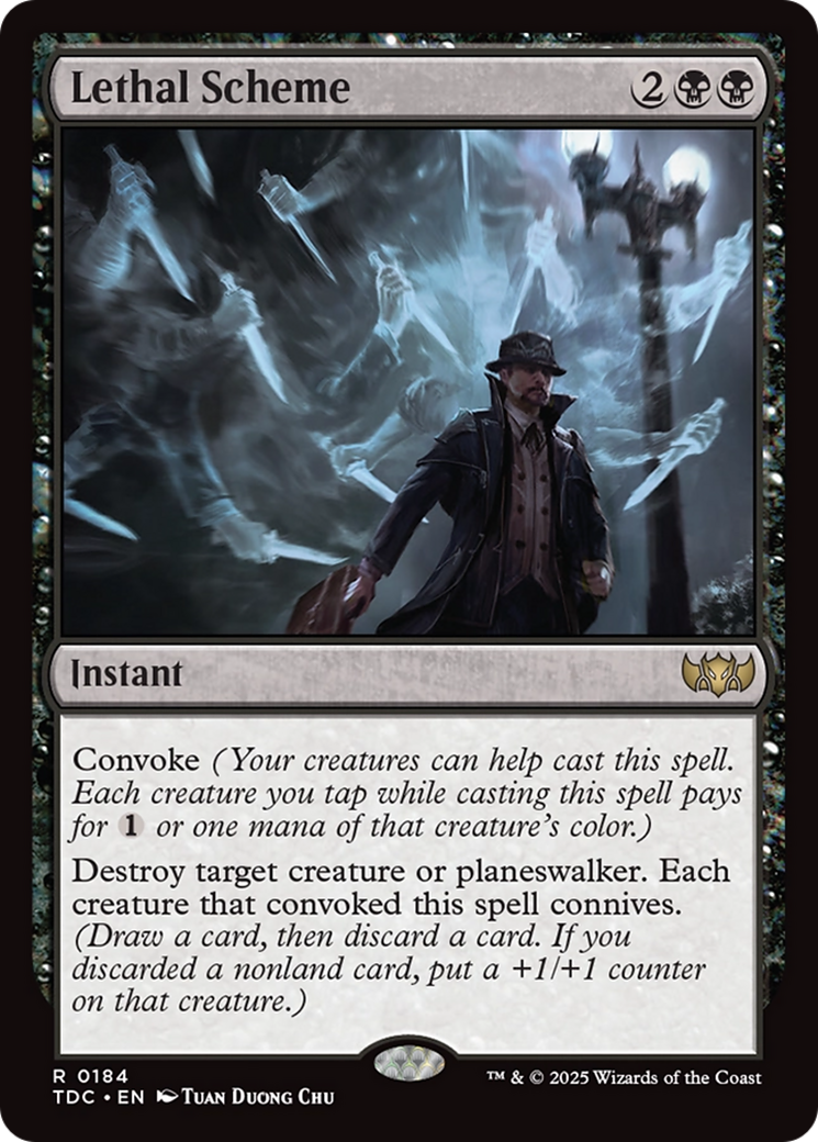 Lethal Scheme [Tarkir: Dragonstorm Commander] | Exor Games Bridgewater
