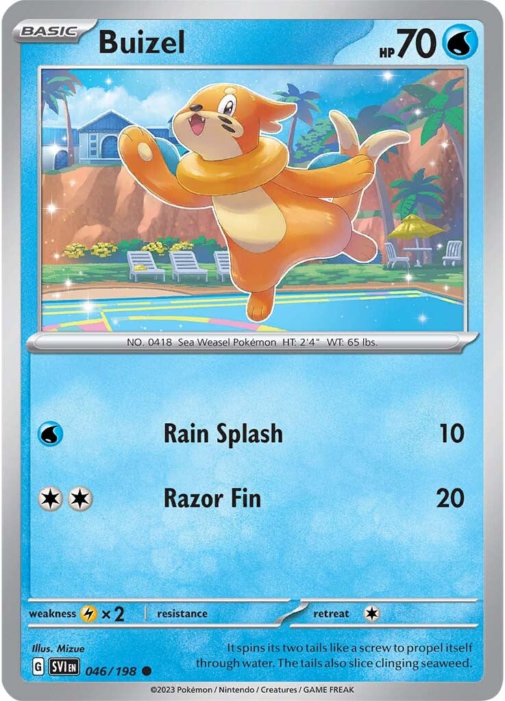 Buizel (046/198) [Scarlet & Violet: Base Set] | Exor Games Bridgewater