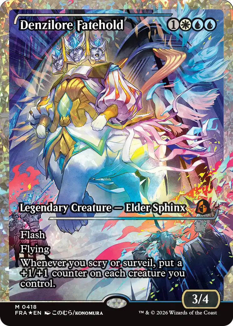 Denzilore Fatehold (Showcase) (Fracture Foil) (0418) [Reality Fracture] | Exor Games Bridgewater