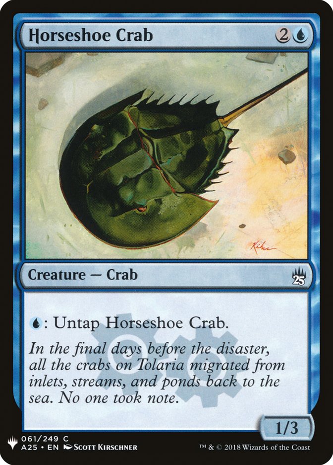 Horseshoe Crab [Mystery Booster] | Exor Games Bridgewater