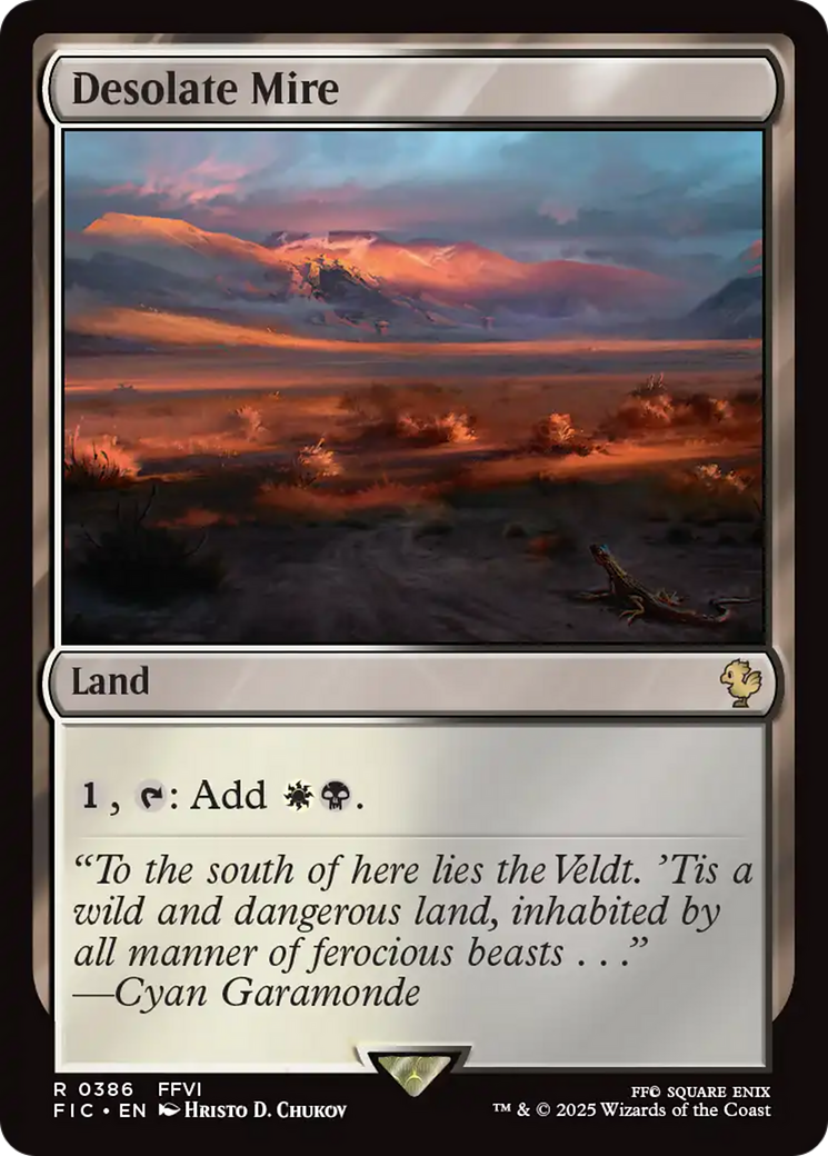 Desolate Mire [FINAL FANTASY Commander] | Exor Games Bridgewater