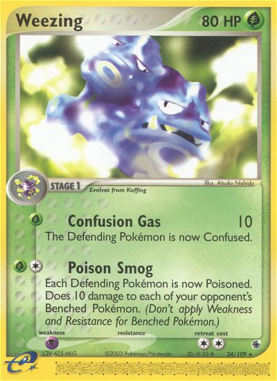 Weezing (24/109) [EX: Ruby & Sapphire] | Exor Games Bridgewater