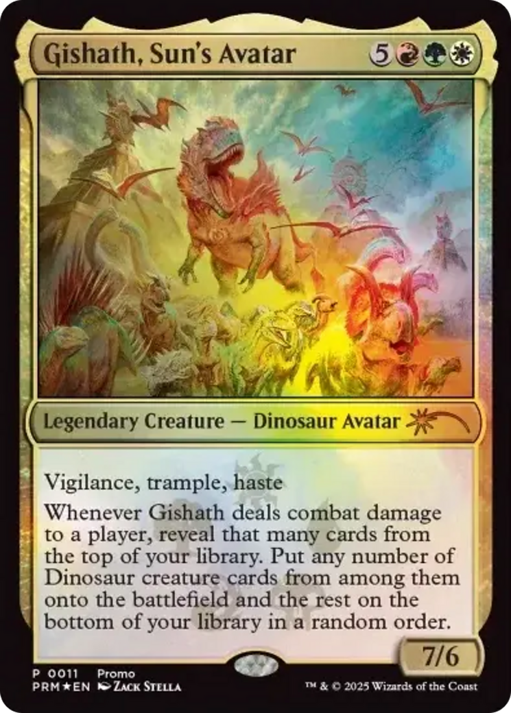 Gishath, Sun's Avatar [Media Promos] | Exor Games Bridgewater