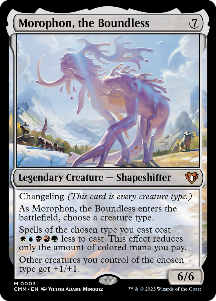 Morophon, the Boundless [Commander Masters] | Exor Games Bridgewater