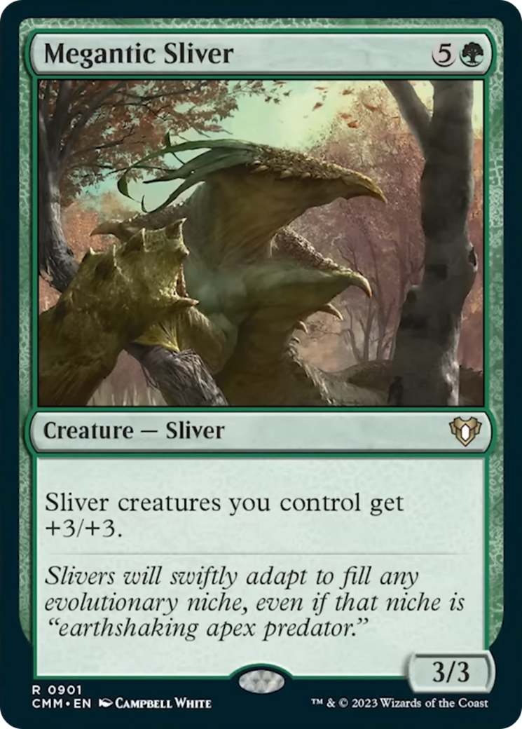 Megantic Sliver [Commander Masters] | Exor Games Bridgewater