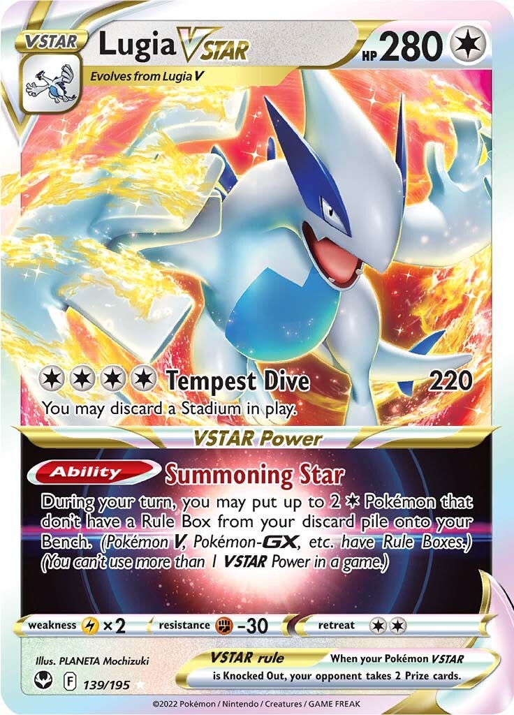 Lugia VSTAR (139/195) [Sword & Shield: Silver Tempest] | Exor Games Bridgewater