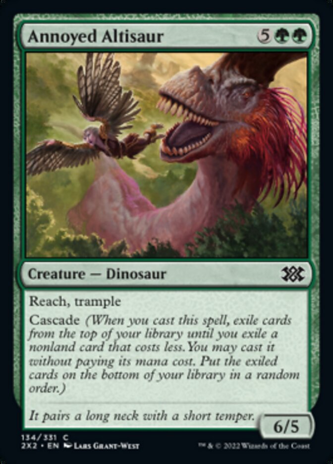 Annoyed Altisaur [Double Masters 2022] | Exor Games Bridgewater