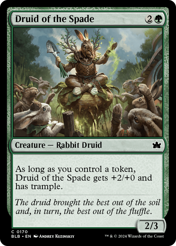 Druid of the Spade [Bloomburrow] | Exor Games Bridgewater