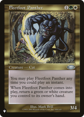 Fleetfoot Panther [The List] | Exor Games Bridgewater