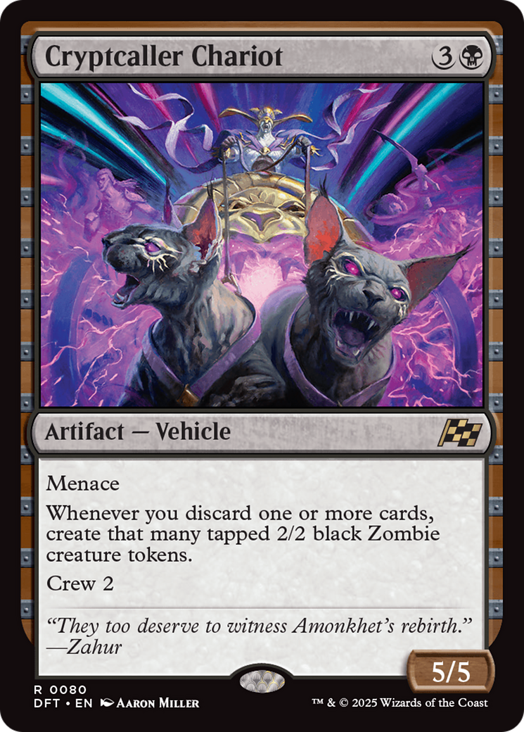Cryptcaller Chariot [Aetherdrift] | Exor Games Bridgewater