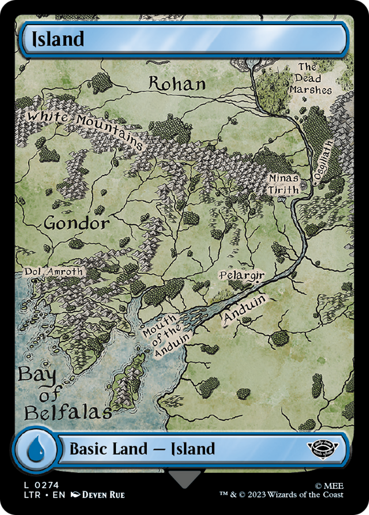 Island (274) [The Lord of the Rings: Tales of Middle-Earth] | Exor Games Bridgewater