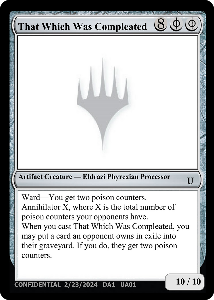That Which Was Compleated [Unknown Event] | Exor Games Bridgewater