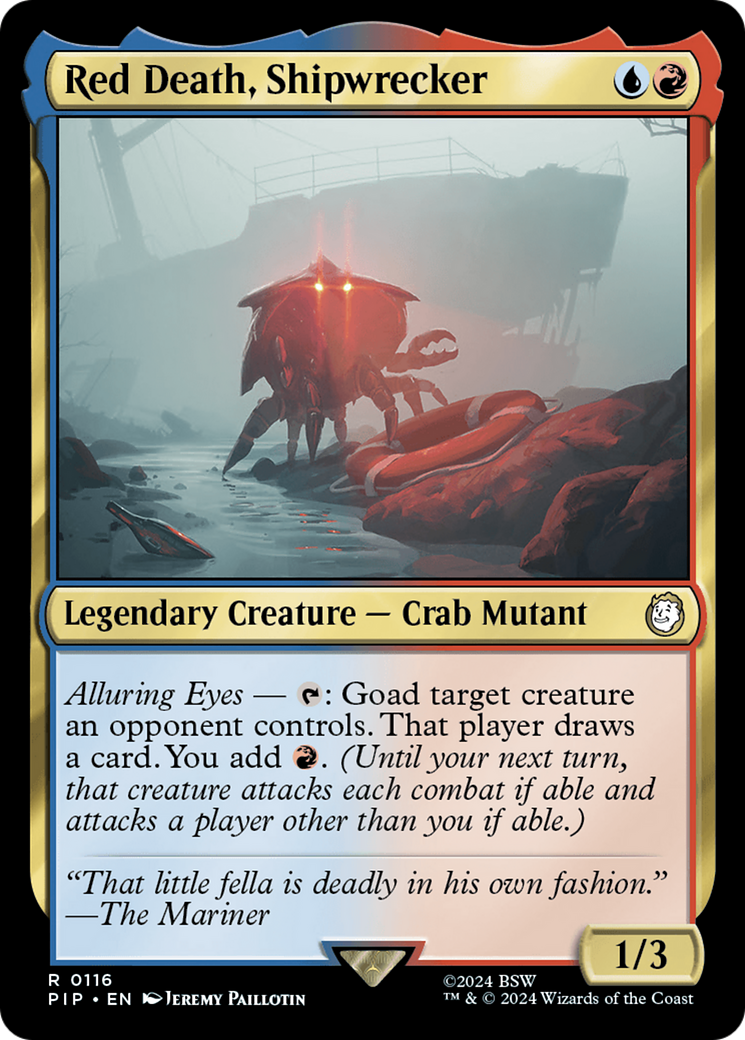 Red Death, Shipwrecker [Fallout] | Exor Games Bridgewater