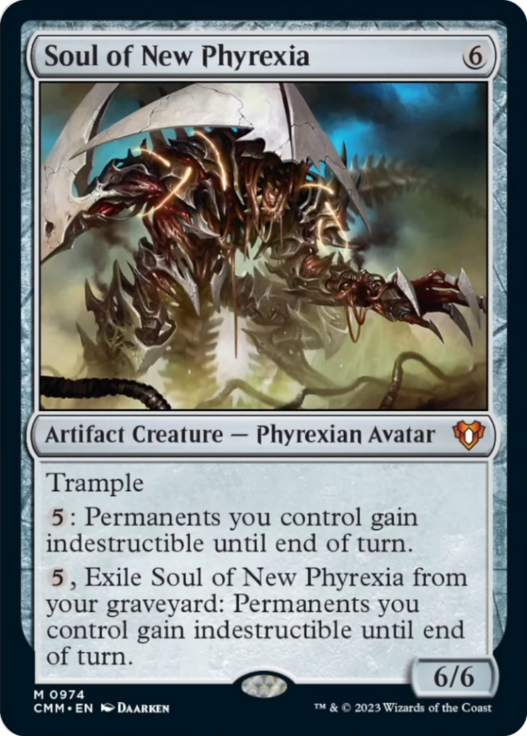 Soul of New Phyrexia [Commander Masters] | Exor Games Bridgewater