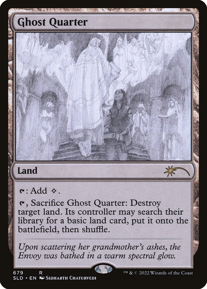 Ghost Quarter (Sketch) [Secret Lair Drop Promos] | Exor Games Bridgewater