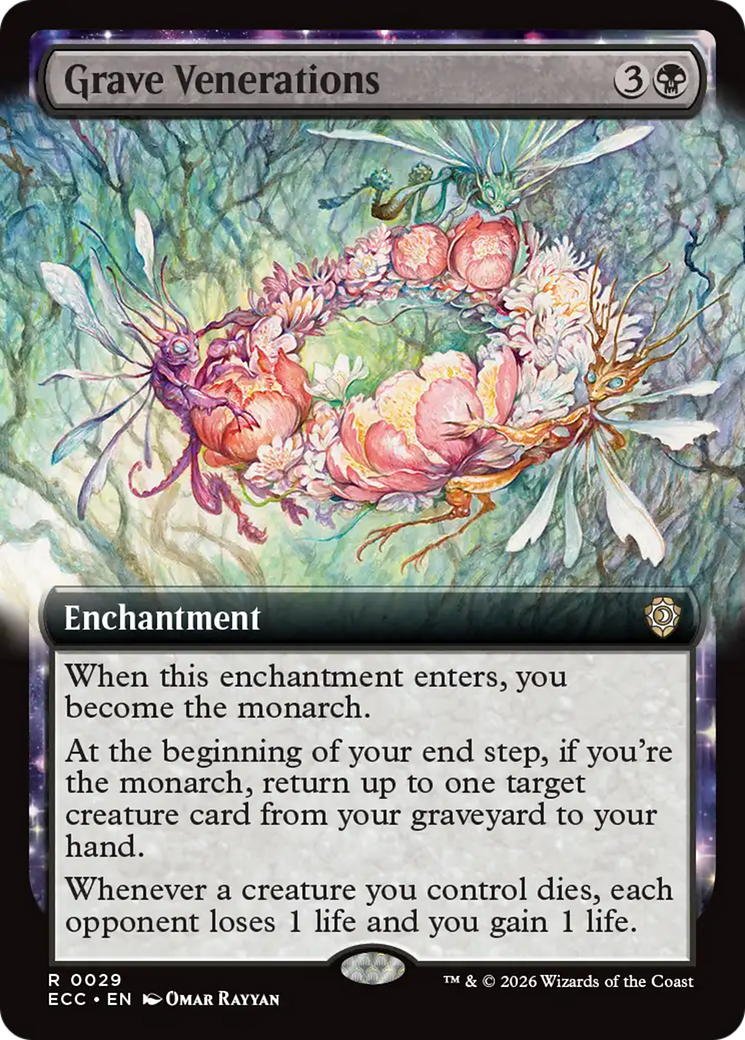 Grave Venerations (Extended Art) [Lorwyn Eclipsed Commander] | Exor Games Bridgewater