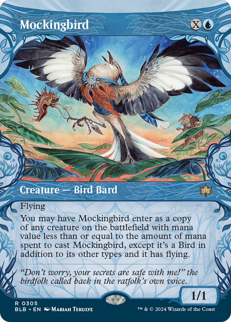 Mockingbird (Showcase) [Bloomburrow] | Exor Games Bridgewater