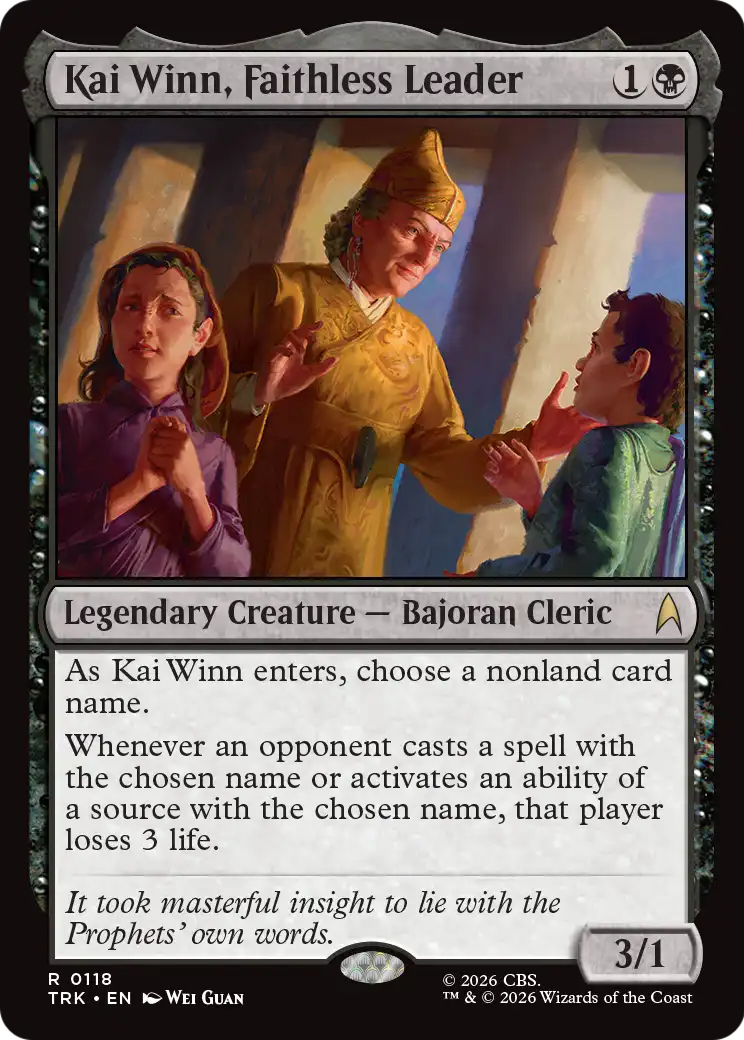 Kai Winn, Faithless Leader [Star Trek] | Exor Games Bridgewater