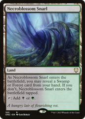 Necroblossom Snarl [Phyrexia: All Will Be One Commander] | Exor Games Bridgewater