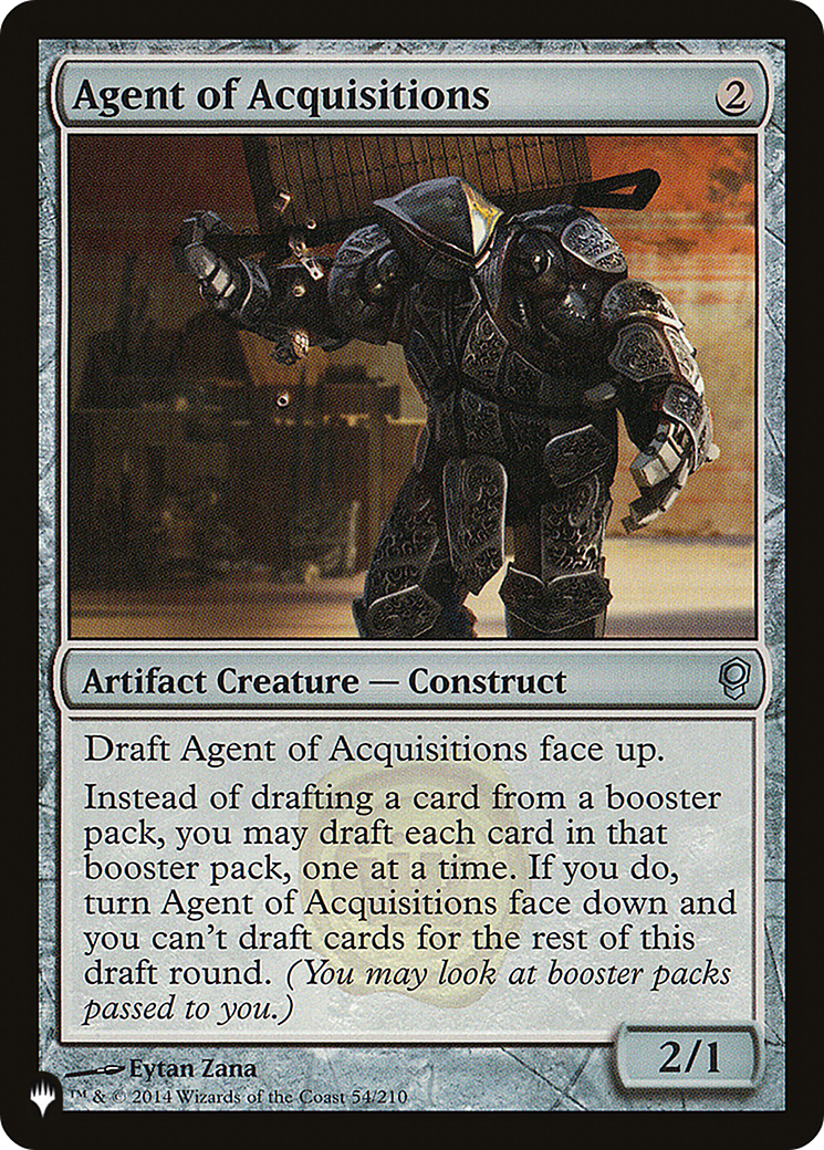 Agent of Acquisitions [The List] | Exor Games Bridgewater