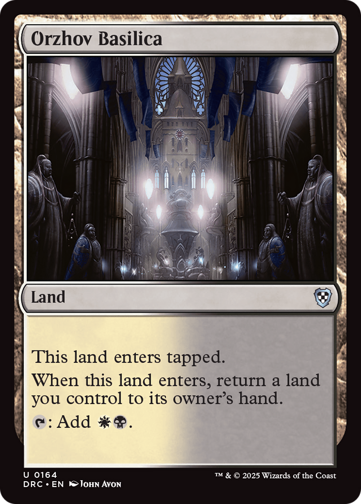 Orzhov Basilica [Aetherdrift Commander] | Exor Games Bridgewater