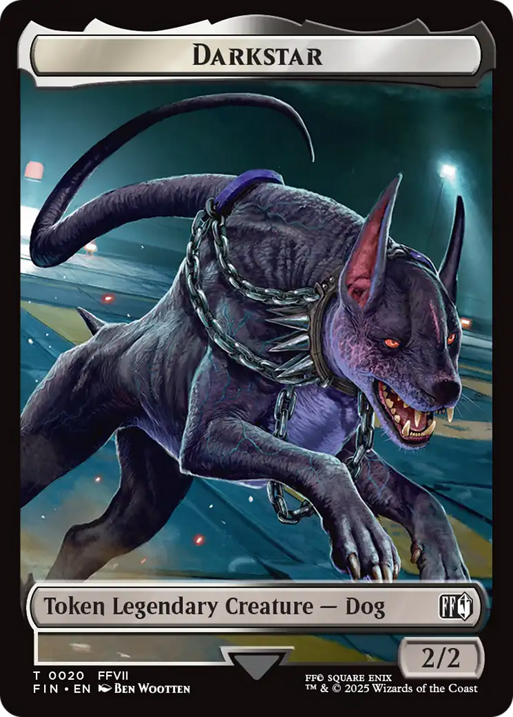 Angelo // Darkstar Double-Sided Token [FINAL FANTASY Tokens] | Exor Games Bridgewater