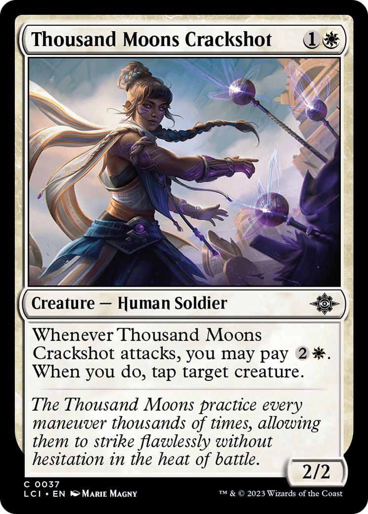 Thousand Moons Crackshot [The Lost Caverns of Ixalan] | Exor Games Bridgewater