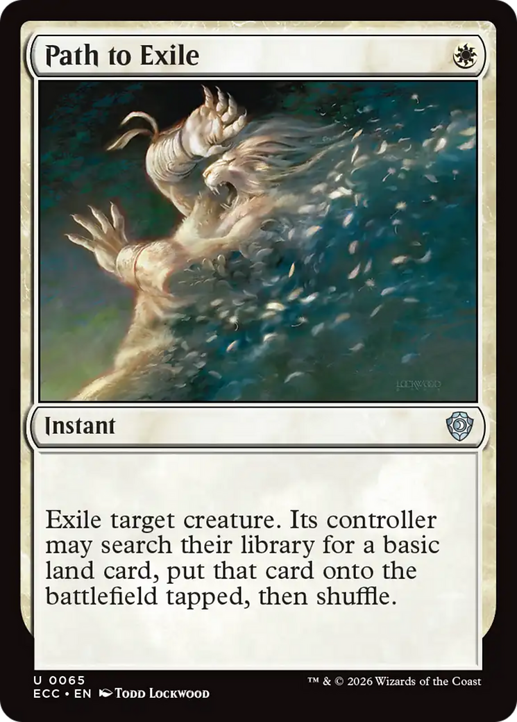 Path to Exile [Lorwyn Eclipsed Commander] | Exor Games Bridgewater