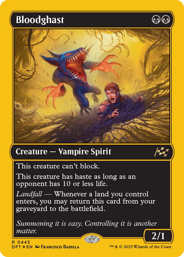 Bloodghast (First-Place Foil) [Aetherdrift] | Exor Games Bridgewater