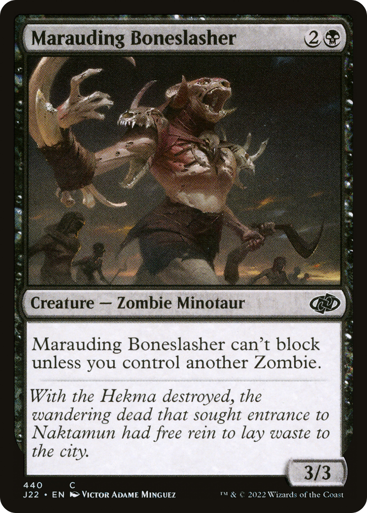 Marauding Boneslasher [Jumpstart 2022] | Exor Games Bridgewater