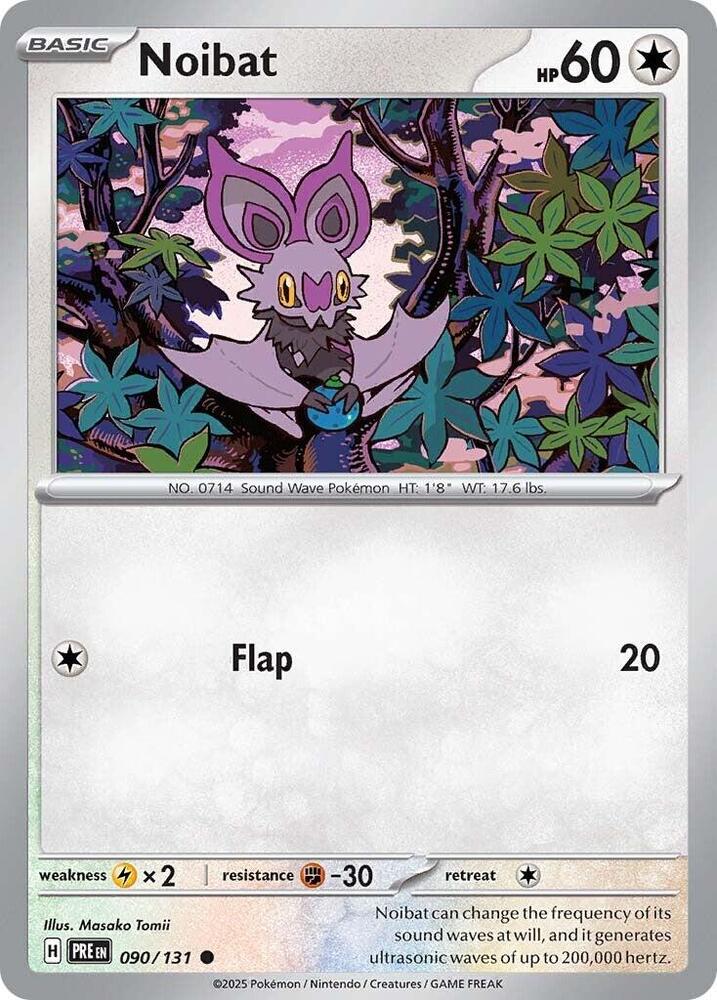 Noibat (090/131) [Scarlet & Violet: Prismatic Evolutions] | Exor Games Bridgewater