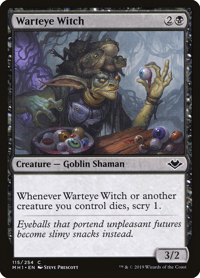 Warteye Witch [Modern Horizons] | Exor Games Bridgewater