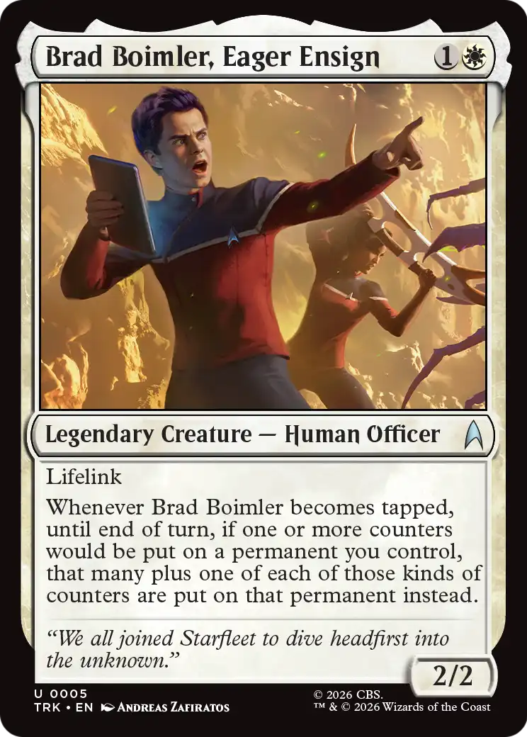 Brad Boimler, Eager Ensign [Star Trek] | Exor Games Bridgewater