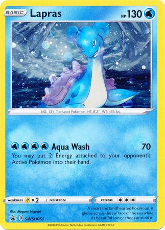 Lapras (SWSH051) [Sword & Shield: Black Star Promos] | Exor Games Bridgewater