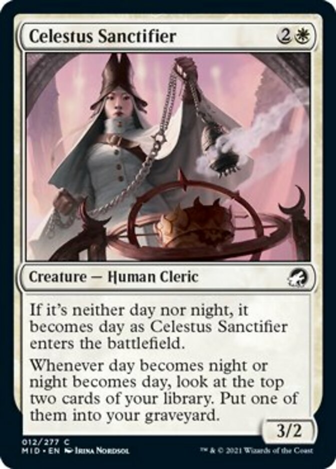 Celestus Sanctifier [Innistrad: Midnight Hunt] | Exor Games Bridgewater
