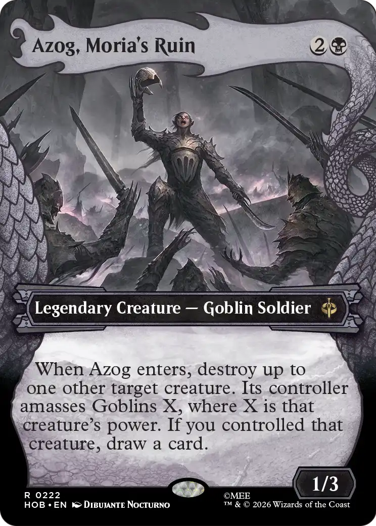 Azog, Moria's Ruin (Showcase) [The Hobbit] | Exor Games Bridgewater