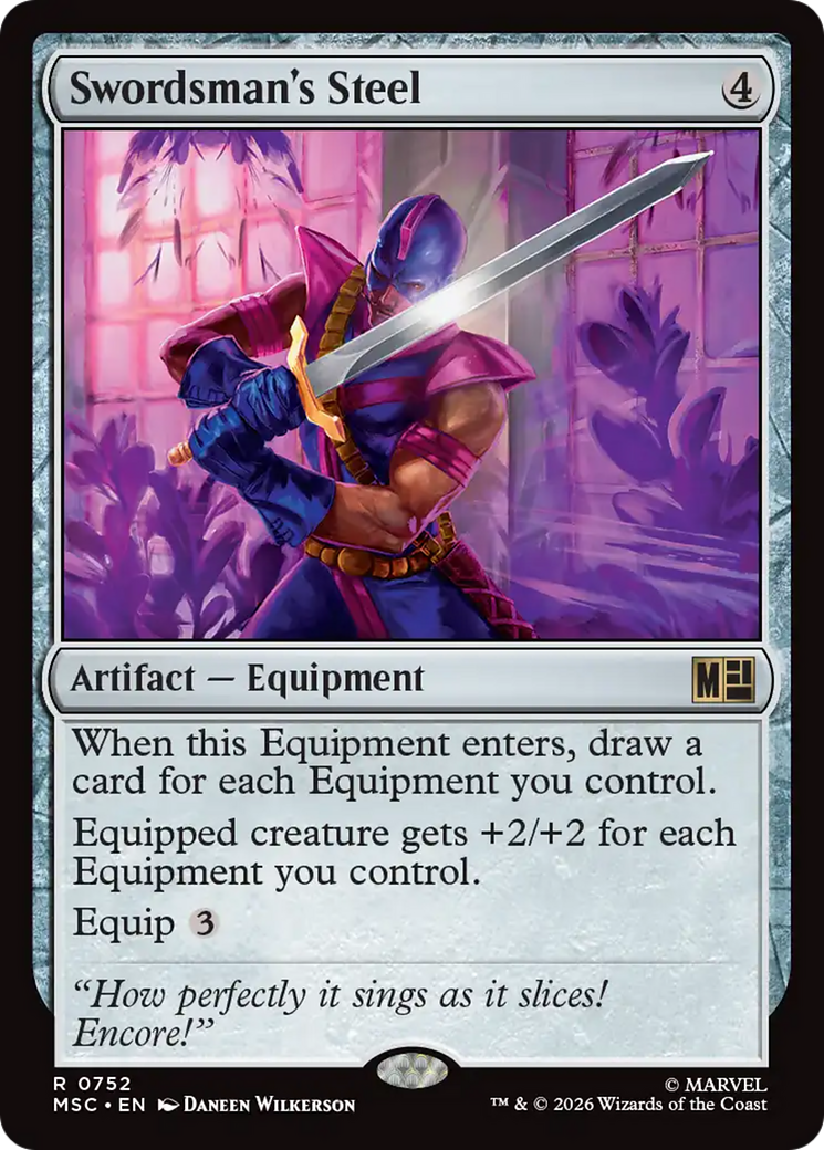 Swordsman's Steel [Marvel Super Heroes Commander] | Exor Games Bridgewater
