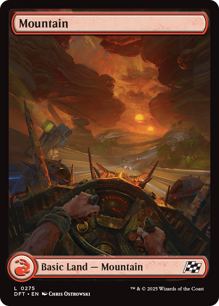 Mountain (0275) [Aetherdrift] | Exor Games Bridgewater