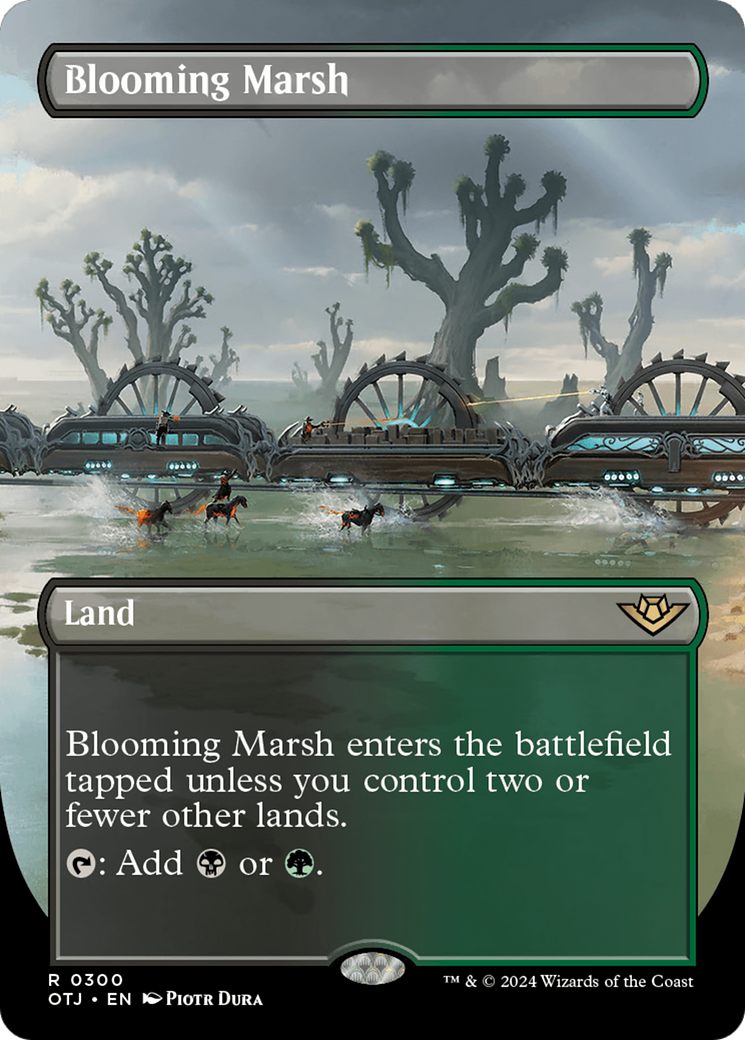 Blooming Marsh (Borderless) [Outlaws of Thunder Junction] | Exor Games Bridgewater