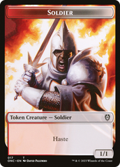 Copy // Soldier Double-Sided Token (Surge Foil) [Marvel Super Heroes Commander Tokens] | Exor Games Bridgewater