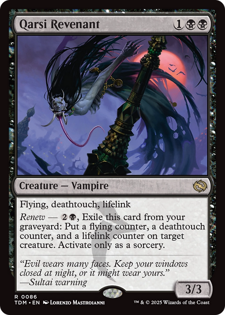 Qarsi Revenant [Tarkir: Dragonstorm] | Exor Games Bridgewater