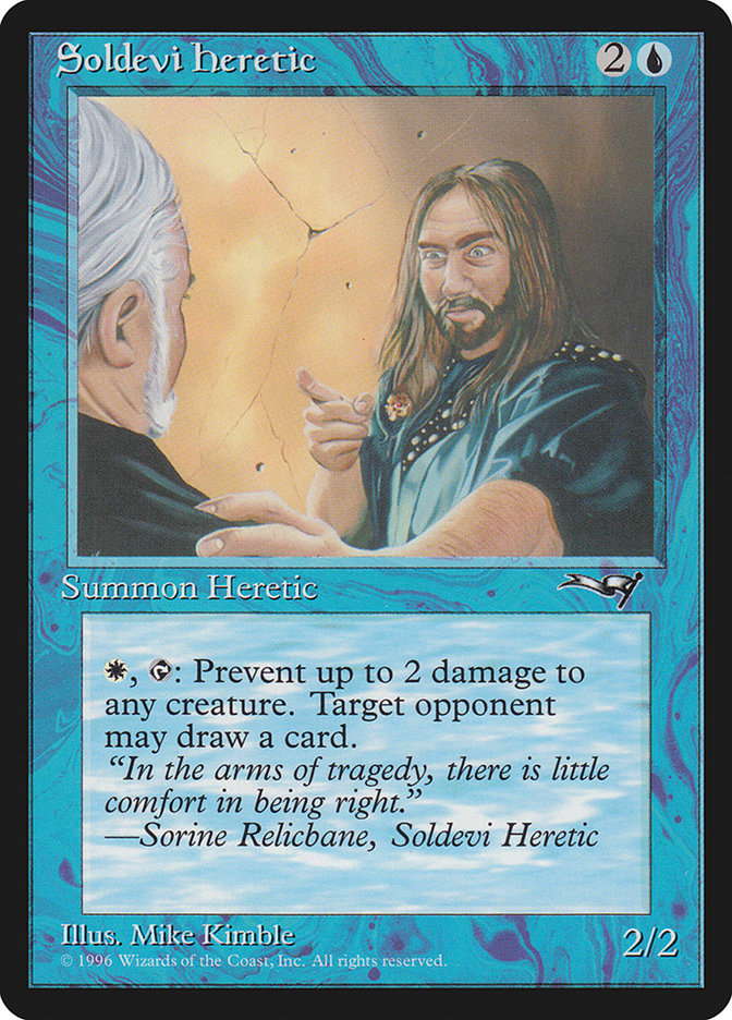 Soldevi Heretic (Pointing) [Alliances] | Exor Games Bridgewater